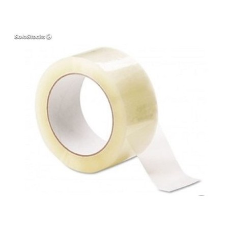 1 ROTOLO DI SCOTCH 48X132M  TRASPARENTE IMBALLAGGIO NASTRO ADESIVO