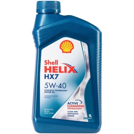 OLIO MOTORE SHELL 5W-40  HELIX HX7 1 LITRO 200032 OLIO LUBRIFICANTE SINTETICO