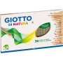GIOTTO DI NATURA - ASTUCCIO DA 36 MATITE A PASTELLO COLORATE, 3.8 MM, COLORI INTENSI