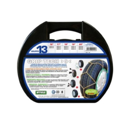 CORA CATENE DA NEVE GRIP TECH GRUPPO 13