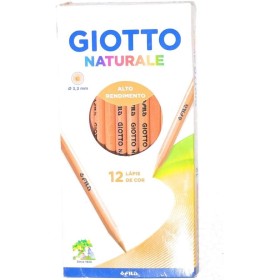 GIOTTO PENNARELLI GIOTTO NATURALE MATITE COLORATE FILA ALTO RENDIMENTO 12 MATITE DIAMETRO 3,3 MM