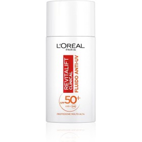 L'ORÉAL PARIS AA542100 FLUIDO ANTI-UV REVITALIFT CLINICAL, SPF 50+, PROTEZIONE MOLTO ALTA, CON VITAMINA C ANTIOSSIDANTE, 50 ML
