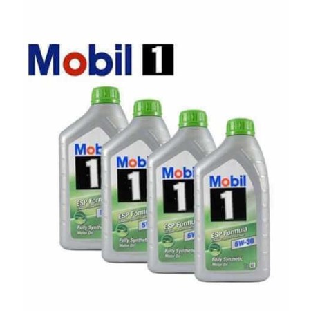 4  LATTINE  5W-30 MOBIL 1 ESP-FORMULA OLIO MOTORE 1 LITRO