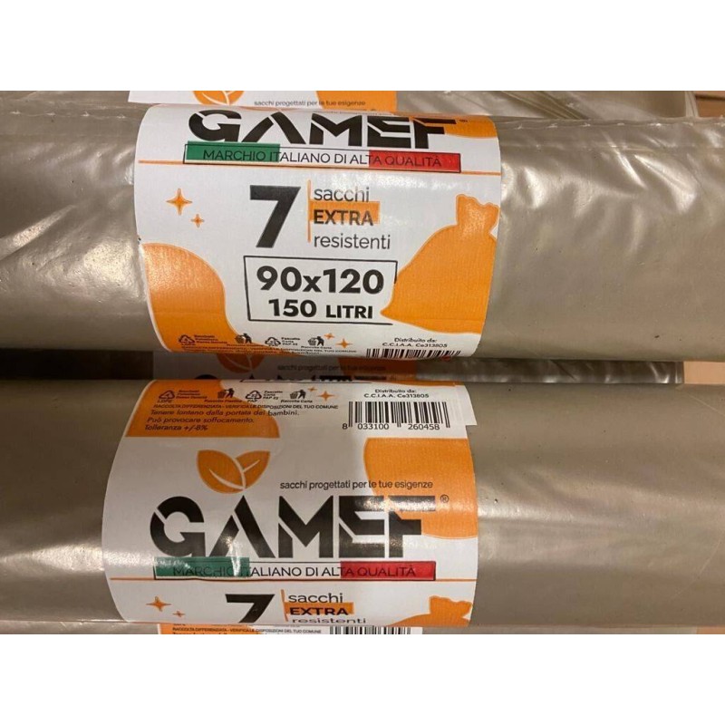 Sacco Per Rifiuti Da Giardino 500L - Resistente, Riutilizzabile, Con 4 Manici - Foto 3