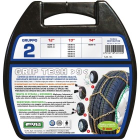 CORA CATENE DA NEVE PER AUTO GRIP TECH, 9 MM, GRUPPO 2 CORA CATENE DA NEVE PER AUTO GRIP TECH, 9 MM, GRUPPO 2