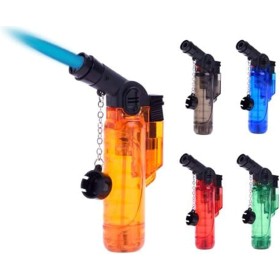 PROF ACCENDINO C20 TURBO TRASPARENTE CON COPRICATENA - GAS RICARICABILE – Vari Colori - 1 pz. PROF ACCENDINO C20 TURBO TRASPARENTE CON COPRICATENA - GAS RICARICABILE – Vari Colori - 1 pz.