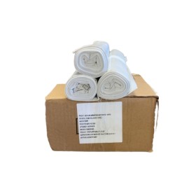 SACCHETTI PER SPAZZATURA 90X120 COLORE BIANCO 40 MICRON BUSTE DA 5/10 ROTOLI SACCHETTI PER SPAZZATURA 90X120 COLORE BIANCO 40 MICRON BUSTE DA 5/10 ROTOLI