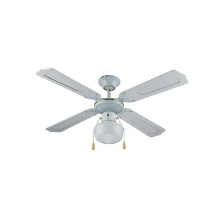 VINCO 70912 VENTILATORE DA PER SOFFITTO REVERS 3 VEL. 50W FUNZIONE ESTIV/INVER 107 CM DIAMETRO