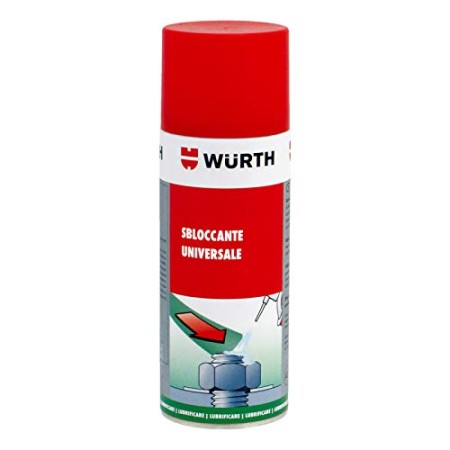 SBLOCCANTE WURTH SPRAY LUBRIFICANTE MULTIUSO 400ml SBLOCCA VITI BULLONI CERNIERE 08902400