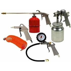 KIT 5 ACCESSORI 60605 COMPRESSORE VINCO GONFIARE SOFFIARE LAVARE VERNICIARE TUBO KIT 5 ACCESSORI 60605 COMPRESSORE VINCO GONFIARE SOFFIARE LAVARE VERNICIARE TUBO