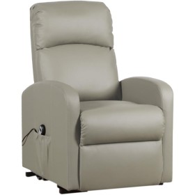 CRIBEL POLTRONA ALZAPERSONA RELAX SPIKE D IN ECOPELLE, COLORE CORDA, 65 X 91 X 101 CM CRIBEL POLTRONA ALZAPERSONA RELAX SPIKE D IN ECOPELLE, COLORE CORDA, 65 X 91 X 101 CM