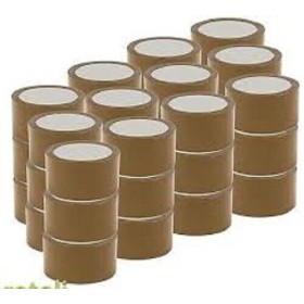 36 ROTOLI  DI NASTRO ADESIVO AVANA  SCOTCH IMBALLAGGIO 48mmX66M