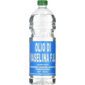 OLIO DI VASELLINA LATTINA DA 1 LITRO USO ENOLOGICO FARMACEUTICO F.U. INODORE OLIO DI VASELLINA LATTINA DA 1 LITRO USO ENOLOGICO FARMACEUTICO F.U. INODORE