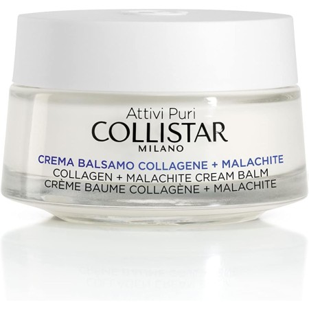 COLLISTAR 154088 ATTIVI PURI CREMA BALSAMO COLLAGENE + MALACHITE, CON AMINOACIDI DI COLLAGENE VEGETALE PER OFFRIRE UN'INTENSA AZIONE ANTI-INVECCHIAMENTO, RASSODANTE E ANTIRUGHE, 50ML