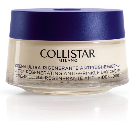 COLLISTAR 33087 CREMA ULTRA-RIGENERANTE ANTI-RUGHE GIORNO, CREMA CONCENTRATA PER VISO E COLLO CON AZIONE RIGENERANTE ANTI-RUGHE E ILLUMINANTE, PER PELLI MATURE, 50 ML