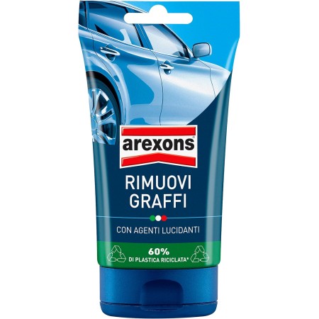 AREXONS 8251  PASTA RIMUOVI GRAFFI, AUTO CARROZZERIA, SPECIALI MICROPARTICELLE PER ATTENUARE ANCHE I GRAFFI PROFONDI, DELICATO SULLA CARROZZERIA, CON AGENTI LUCIDANTI, 150 GR