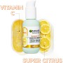 GARNIER C6680400 SIERO IN CREMA VITAMINA C SKINACTIVE, 2 IN 1 SIERO VITAMINA C E CREMA IDRATANTE SPF25, ANTI-MACCHIE E ILLUMINANTE, NON UNGE, ADATTO A TUTTI I TIPI DI PELLE, 50 ML