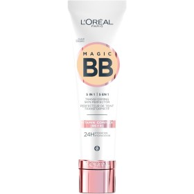L'ORÉAL PARIS A9827401 CREMA COLORATA IDRATANTE E UNIFORMANTE, CON VITAMINE B5 ED E, PELLE IDRATATA FINO A 24H, CON SPF 20, RISULTATO NATURALE, MAGIC BB CREAM, 02 LIGHT, 30 ML