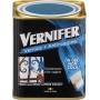 AREXONS 4893 VERNIFER | Azzurro Antichizzato, 750 ml Prodotto Verniciante, Smalto Antiruggine, Adatto a Protezione e Finitura di idi Interni ed Esterni, Gel Verniciante