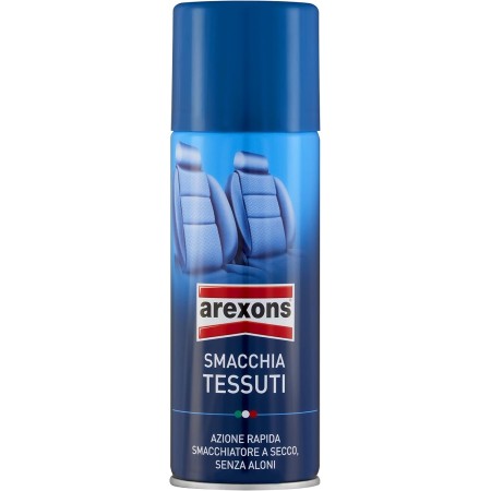 AREXONS CURA AUTO, 8301  SMACCHIA TESSUTI 200 ML, TRATTAMENTO SMACCHIANTE PER AUTO, ELIMINA MACCHIE E NON LASCIA ALONI, RINNOVA IL COLORE, AGISCE A SECCO