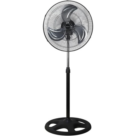 Ventilatore Da Parete Industriale HLILY 55-78 Cm - 3 Velocità, Oscillante, Nero - Foto 2