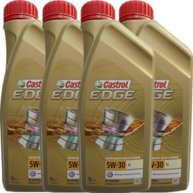 4  LITRI  DI OLIO MOTORE CASTROL  AUTO LUBRIFICANTE CASTROL EDGE 5W-30 LL TITANIUM 1L 4  LITRI  DI OLIO MOTORE CASTROL  AUTO LUBRIFICANTE CASTROL EDGE 5W-30 LL TITANIUM 1L