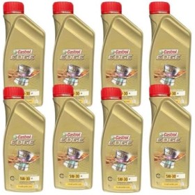 8  LITRI DI OLIO MOTORE CASTROL AUTO LUBRIFICANTE CASTROL EDGE 5W-30 LL TITANIUM 1L 8  LITRI DI OLIO MOTORE CASTROL AUTO LUBRIFICANTE CASTROL EDGE 5W-30 LL TITANIUM 1L