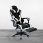 CRIBEL OMEGA SEDIA DA GAMING, PELLE SINTETICA, NERO/BIANCO TU-66620BI