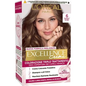 L'OREAL PARIS A1492877 COLORAZIONE TRIPLO TRATTAMENTO EXCELLENCE CON ACIDO IAURONICO COROLE BIONDO SCURO (6)