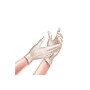 GLOVERLY GUANTI IN LATTICE BIANCO MONOUSO TAGLIA S 100 PEZZI