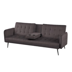 DIVANO CLICK CLACH  BRICO CASA LETTO NEW MARRONE  3 POSTI  RIVESTIMENTO IN TESSUTO   (L 180 cm x P 81 cm x A 79 cm) DIVANO CLICK CLACH  BRICO CASA LETTO NEW MARRONE  3 POSTI  RIVESTIMENTO IN TESSUTO   (L 180 cm x P 81 cm x A 79 cm)