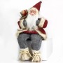 BABBO NATALE NOEL BABBA SEDUTO-IN PIEDI - SU SCALA 30/45CM