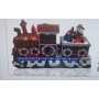 TRENINO NATALIZIO  DAPHNE 07730251 A BATTERIA 28X10X17 CM