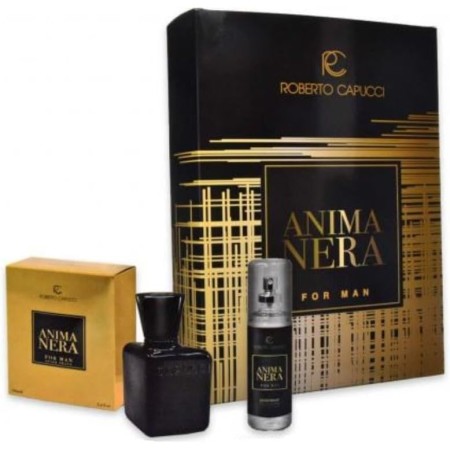 BOX ROBERTO CAPUCCI IDEA REGALO COFANETTO + PROFUMO EAU DE PARFUM 100ML+ DEODORANTE ML.120