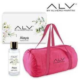 BOX REGALO ALVIERO MARTINI PROFUMO 200ML + BORSONE