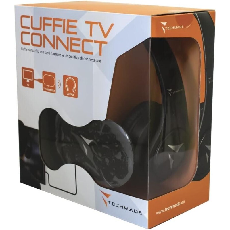 TECHMADE Cuffie Wireless Bluetooth 5.1 - HiFi con Isolamento Acustico, Microfono Integrato - Slot SD 32gb, Cavo Jack 3,5mm Incluso - Pieghevoli, Compatibili con Pc, Tablet e Smartphone (rosso TECHMADE Cuffie Wireless Bluetooth 5.1 - HiFi con Isolamento Acustico, Microfono Integrato - Slot SD 32gb, Cavo Jack 3,5mm Incluso - Pieghevoli, Compatibili con Pc, Tablet e Smartphone (rosso