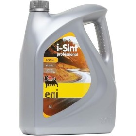 OLIO MOTORE LUBRIFICANTE ENI I-SINT PROFESSIONAL  10W40 4 LITRI SINTETICO OLIO MOTORE LUBRIFICANTE ENI I-SINT PROFESSIONAL  10W40 4 LITRI SINTETICO