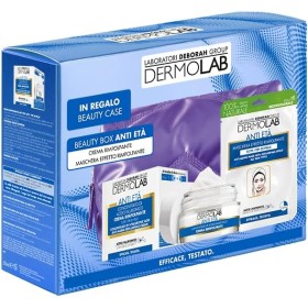 DERMOLAB TDV003424 BEAUTY BOX KIT SKINCARE CREMA VISO RIMPOLPANTE 50ML+MACHERA VISO IN TESSUTO PER TUTTI I TIPI DI PELLE + POCHETTE DERMOLAB TDV003424 BEAUTY BOX KIT SKINCARE CREMA VISO RIMPOLPANTE 50ML+MACHERA VISO IN TESSUTO PER TUTTI I TIPI DI PELLE + POCHETTE