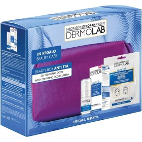 DERMOLAB TDV003023  BEAUTY BOX ANTI-ETA' CON GEL CONTORNO OCCHI ANTIAGE 15ML +MACHERA VISO IN TESSUTO RIMPOLPANTE + POCHETTE DERMOLAB TDV003023  BEAUTY BOX ANTI-ETA' CON GEL CONTORNO OCCHI ANTIAGE 15ML +MACHERA VISO IN TESSUTO RIMPOLPANTE + POCHETTE