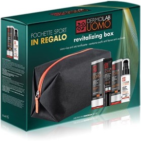 DERMOLAB TBV00824 BEAUTY BOX UOMO REVITALIZZANTE CON SIERO ANTI-ETA' 30ML+ CONTORNO OCCHI 15ML ANTI-BORSE E OCCHIAIE CON ALOE VERA PER RIDURRE LE RUCHE + POCHETTE DERMOLAB TBV00824 BEAUTY BOX UOMO REVITALIZZANTE CON SIERO ANTI-ETA' 30ML+ CONTORNO OCCHI 15ML ANTI-BORSE E OCCHIAIE CON ALOE VERA PER RIDURRE LE RUCHE + POCHETTE