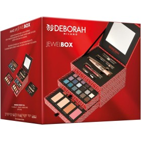 DEBORAH  MILANO MDV015724 TROUSSE SET REGALO MAKE UP JEWEL BOX KIT MASCARA , MATITA OCCHI , LABBRA , PALETTE DI OMBRETTI ROSSETTI E GLOSS DEBORAH  MILANO MDV015724 TROUSSE SET REGALO MAKE UP JEWEL BOX KIT MASCARA , MATITA OCCHI , LABBRA , PALETTE DI OMBRETTI ROSSETTI E GLOSS