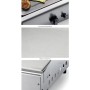 OMPAGRILL 4044 COVER PIASTRA DI COTTURA A GAS IN ACCIAIO PLANCHA SINGLE (BBQ GAS )