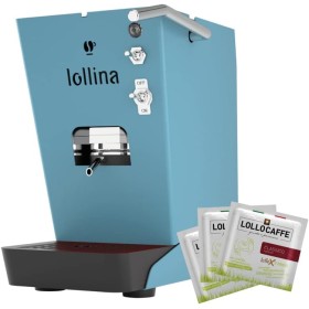 LOLLINA MACCHINA DEL CAFFE' ESPRESSO TURCHESE + 40 CIALDE MISCELA OMAGGIO LOLLINA MACCHINA DEL CAFFE' ESPRESSO TURCHESE + 40 CIALDE MISCELA OMAGGIO