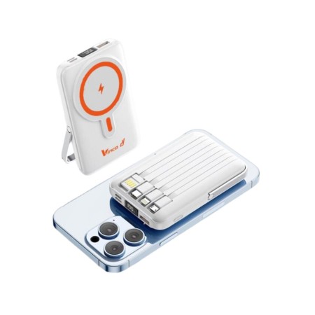 VINCO 00010 POWERBANCK CON MAGSAFE  WIREKESS SCHERMO LED