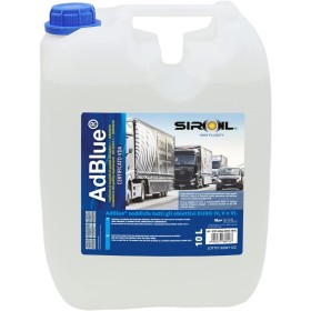 ADBLUE SIROIL ALTA FLUIDITA PER MOTORI DIESEL TANICA DA 10 LITRI SIRBLUE ADBLUE SIROIL ALTA FLUIDITA PER MOTORI DIESEL TANICA DA 10 LITRI SIRBLUE
