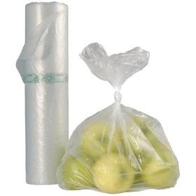 1 ROTOLO DA 1 KG DI BUSTE FREEZER SHOPPER ALIMENTARI TRASPARENTI 35X50 SACCHETTI PER FRUTTA E VERDURA