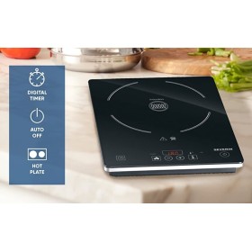 FORNELLO ELETTRICO INDUZIONE 1 PIASTRA 2000 WATT TIMER NERO SEVERIN KP 1071 FORNELLO ELETTRICO INDUZIONE 1 PIASTRA 2000 WATT TIMER NERO SEVERIN KP 1071
