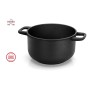 OLYMPIA CASSERUOLA PENTOLA ANTIADERENTE  COOK INDUCTION CM 20-24-28 CON COPERCHIO
