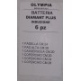 OLYMPIA 460BAT06 BATTERIA DI PENTOLE DIAMATS PLUS INDUZIONE 6 PEZZI