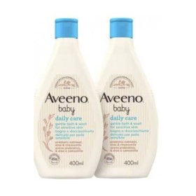 AVEENO 983757461 BABY  DAILY CARE BAGNOSCHIUMA DELICATO PER PELLE SENSIBILE 2X400ML AVEENO 983757461 BABY  DAILY CARE BAGNOSCHIUMA DELICATO PER PELLE SENSIBILE 2X400ML